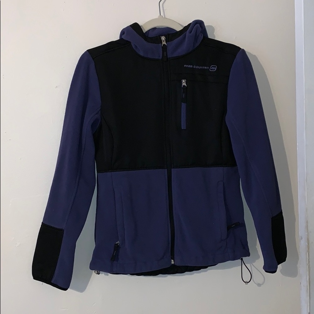 Free Country Purple Fleece Jacket